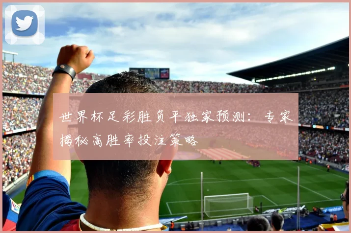 世界杯足彩胜负平独家预测：专家揭秘高胜率投注策略
